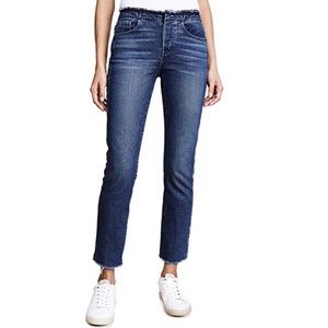 3X1 raw edge Shelter slim jeans